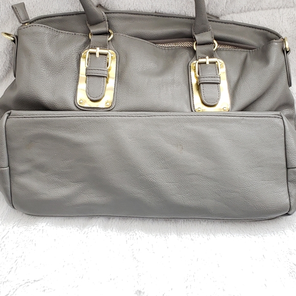 Steve Madden Gray Leather Purse - Picture 8 of 8